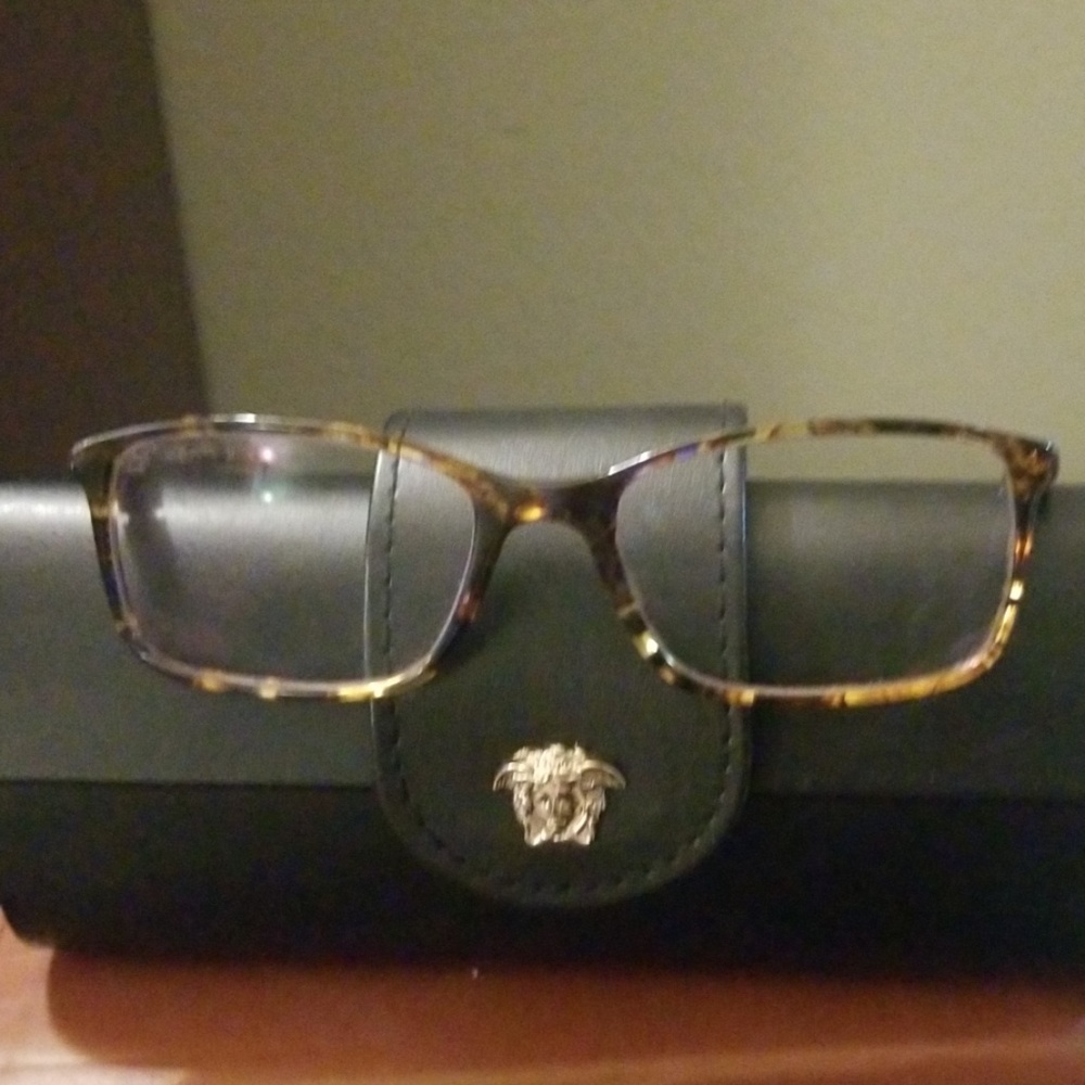 Versace eyeglasses and case